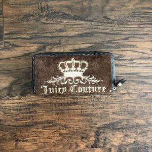 Juicy couture velvet wallet